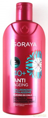 Soraya Anti Ageing System 40+, Mleczko do ciała regenerująco-nawiljżające 400 ml