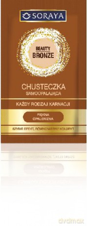 Soraya Beauty Bronze Samoopalacz w chusteczce do każdej karnacji