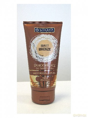 Soraya Beauty Bronze Samoopalacz w kremie do twarzy i ciała do każdej karnacji