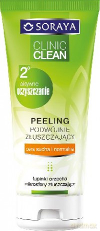 Soraya Clinic Clean Peeling podwójnie złuszczający 75 ml