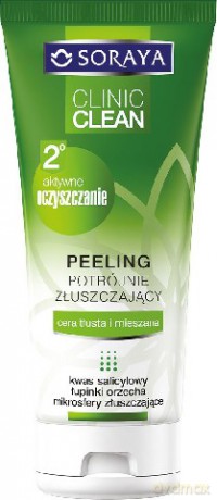 Soraya Clinic Clean Peeling potrójnie złuszczający 75 ml
