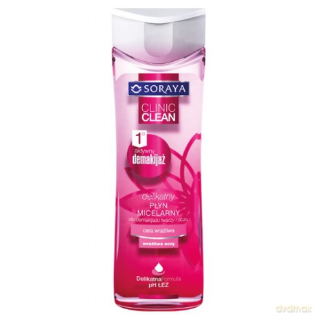 Soraya Clinic Clean Płyn micelarny do cery wrażliwej 200 ml