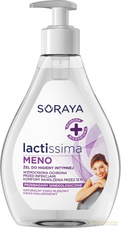 Soraya Lactissima Meno żel do higieny intymnej dla kobiet w okresie menopauzy 300 ml