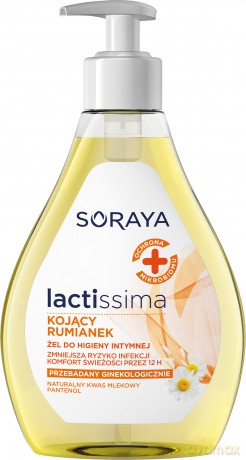 Soraya Emulsja do higieny intymnej Lactissima, ukojenie z ekstrąktem z rumianku