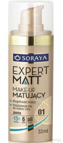 Soraya Expert Matt Make-up matujący 01 jasny 33 ml