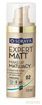 Soraya Expert Matt Make-up matujący 02 naturalny 33 ml