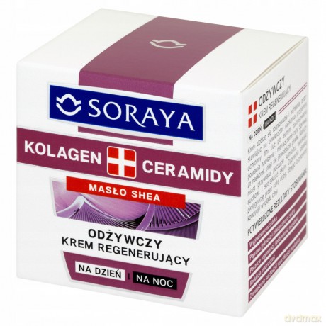 Soraya Kolagen Ceramidy Krem odżywczy regenerujący na dzień i noc 50 ml