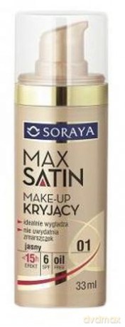 Soraya Max Satin Make-up kryjący 01 jasny 33 ml