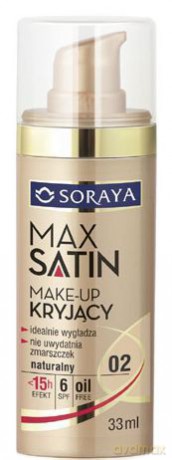 Soraya Max Satin Make-up kryjący 02 naturalny 33 ml
