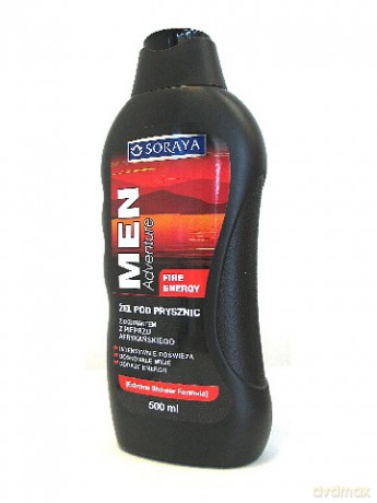 Soraya Men Adventure: żel pod prysznic Fire Energy