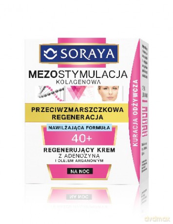 Soraya Mezostymulacja Kolagenowa Krem 40+ na noc 50 ml