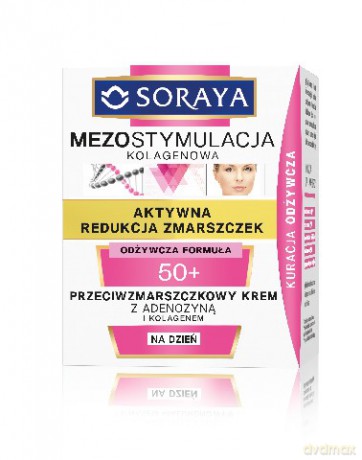 Soraya Mezostymulacja Kolagenowa Krem 50+ na dzień 50 ml