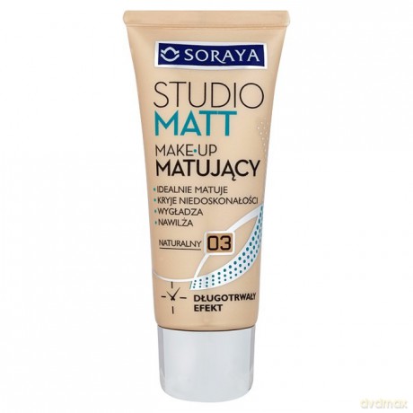 Soraya Studio Matt Make-up matujący 03 naturalny 30 ml