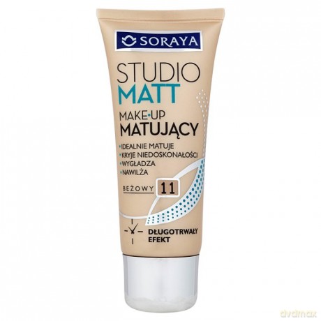 Soraya Studio Matt Make-up matujący 11 beż 30 ml