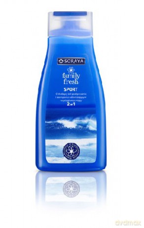 Soraya żele pod prysznic Family Fresh, sport