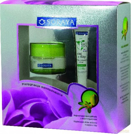 Soraya Zestaw Świat Natury (krem arganowy 50 ml + krem pod oczy różany 15 ml)