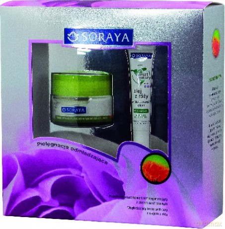 Soraya Zestaw Świat Natury (krem szafranowy 50 ml + krem pod oczy 15 ml)