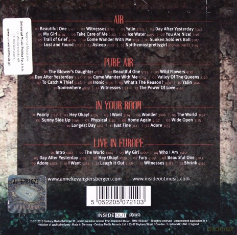 Anneke Van Giersbergen: Day After Yesterday - Aqua De Annique Collected Ltd. [4CD]