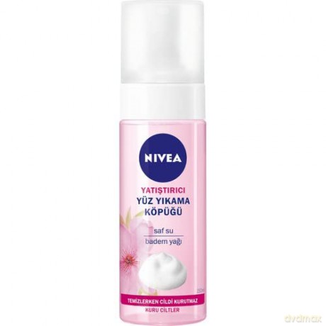 Nivea Aqua Effect pianka oczyszczająca do cery suchej i wrażliwej 150 ml
