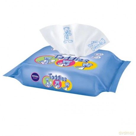 Nivea Baby chusteczki Toddies (wkład 1opakowanie) 63 szt