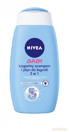 Nivea Baby łagodny szampon i płyn do kąpieli 2 w 1, 500ml