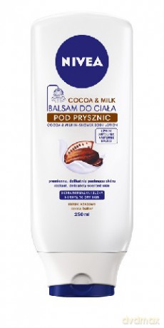 Nivea Bath Care Balsam do ciała pod prysznic masło kakaowe 250 ml