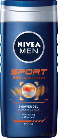 Nivea Bath Care regenerujący żel pod prysznic Sport for Men 250 ml