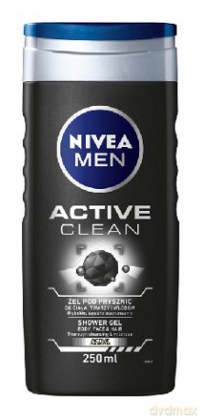 Nivea Bath Care żel pod prysznic Active Clean men 250 ml