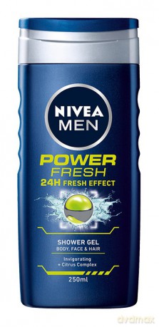 Nivea Bath Care żel pod prysznic Power Refresh for men 250 ml