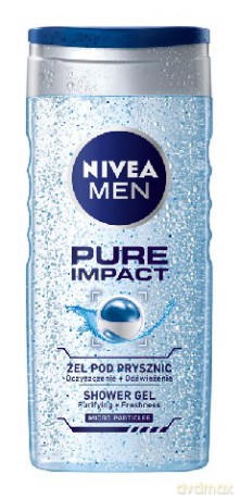 Nivea Bath Care żel pod prysznic Pure Impact for Men 250 ml