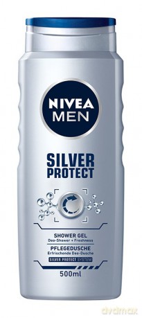 Nivea Bath Care żel pod prysznic Silver for men 500 ml