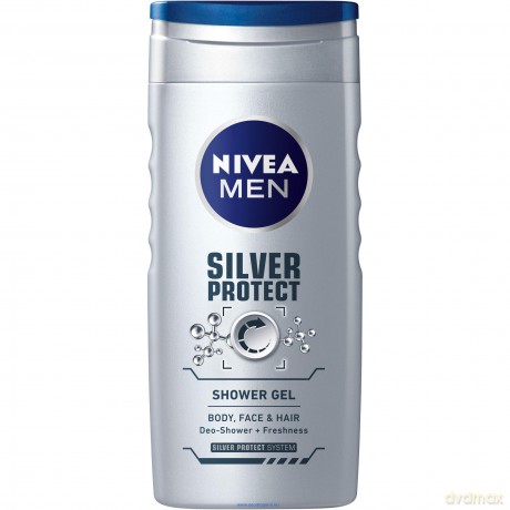 Nivea Bath Care żel pod prysznic Silver Protect for men 250 ml