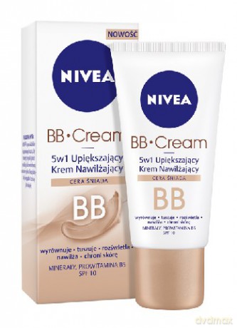 Nivea BB Cream 5w1 upiększający krem nawilżający cera śniada 50 ml