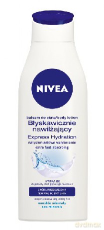Nivea Body balsam do ciała Express Hydration błyskawicznie nawilżający 250 ml