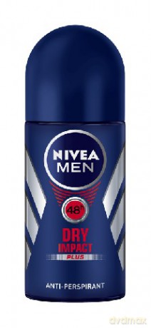 Nivea Dezodorant antyperspirant Dry Impact męski (roll-on) 50 ml