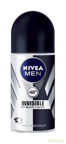 Nivea Dezodorant antyperspirant Invisible Power męski (roll-on) 50 ml