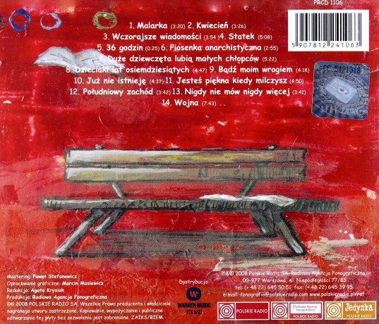 Kroki: Wczorajsze wiadomości [CD]