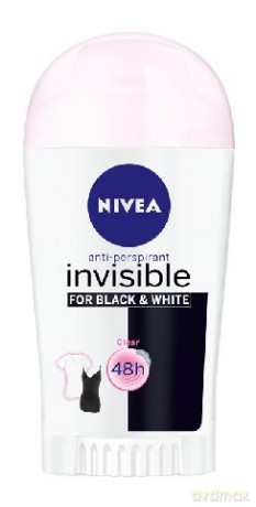 Nivea Dezodorant Invisible Black & White Clear damski (sztyft) 40 ml