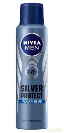 Nivea Dezodorant Silver Protect Polar Blue męski (spray) 150 ml