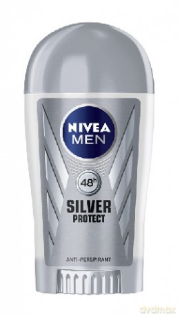 Nivea Dezodorant Silver Protect męski (sztyft) 40 ml