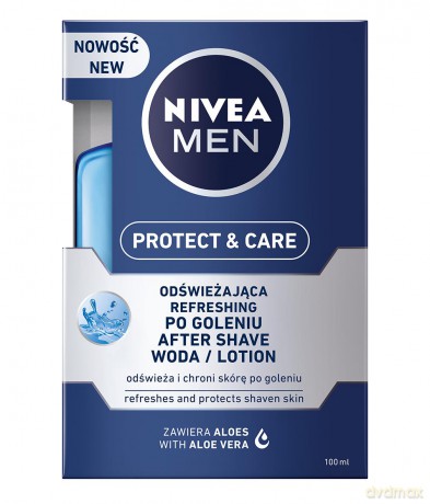 Nivea For Men nawilżająca woda po goleniu 100 ml
