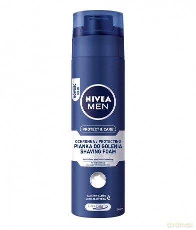 Nivea For Men pianka do golenia nawilżająca 200 ml