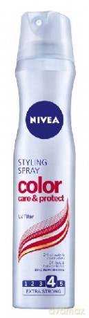 Nivea Hair Care Styling lakier do włosów Color Crystal 250 ml