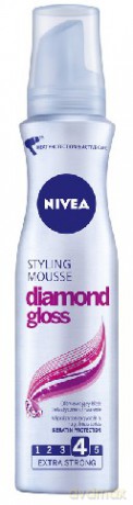 Nivea Hair Care Styling pianka do włosów diamentowy blask 150 ml