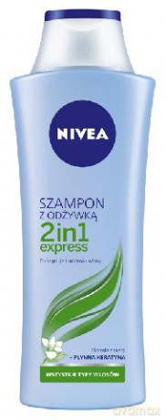 Nivea Hair Care szampon 2in1 Express 400 ml
