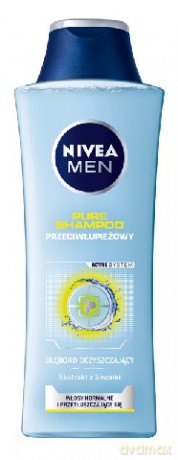 Nivea Hair Care szampon przeciwłupieżowy Pure dla mężczyzny 400 ml