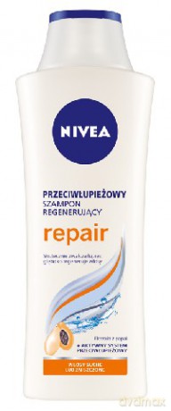 Nivea Hair Care szampon przeciwłupieżowy Repair 400 ml