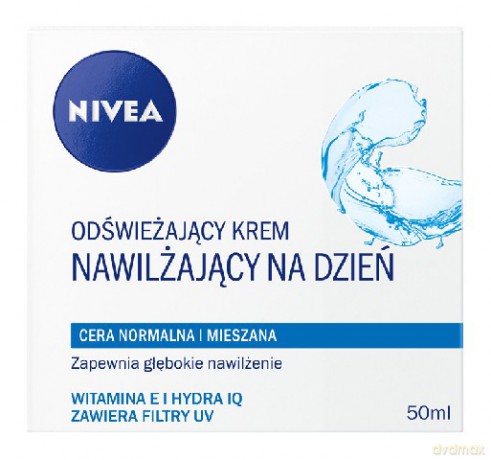 Nivea krem na dzień nawilżający do cery normalnej i mieszanej 50 ml