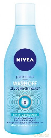 Nivea Pure Effect żel do mycia twarzy Wash Off! 150 ml