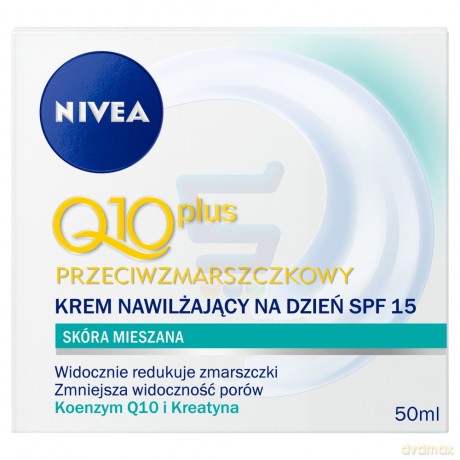 Nivea Q10 Plus krem przeciwzmarszczkowy na dzień do cery mieszanej 50 ml
